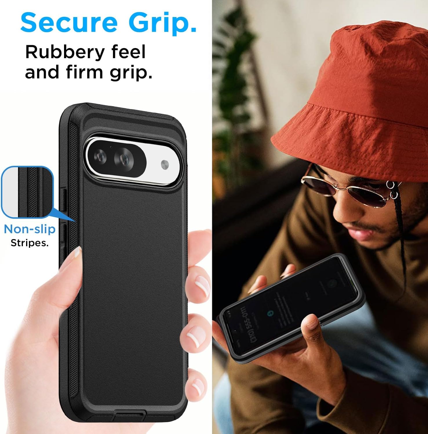 Coque antichoc Defender pour Google Pixel 9 Pro XL Coque antichoc Defender pour Google Pixel 9 Pro XL